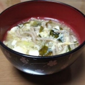 かき玉蕎麦